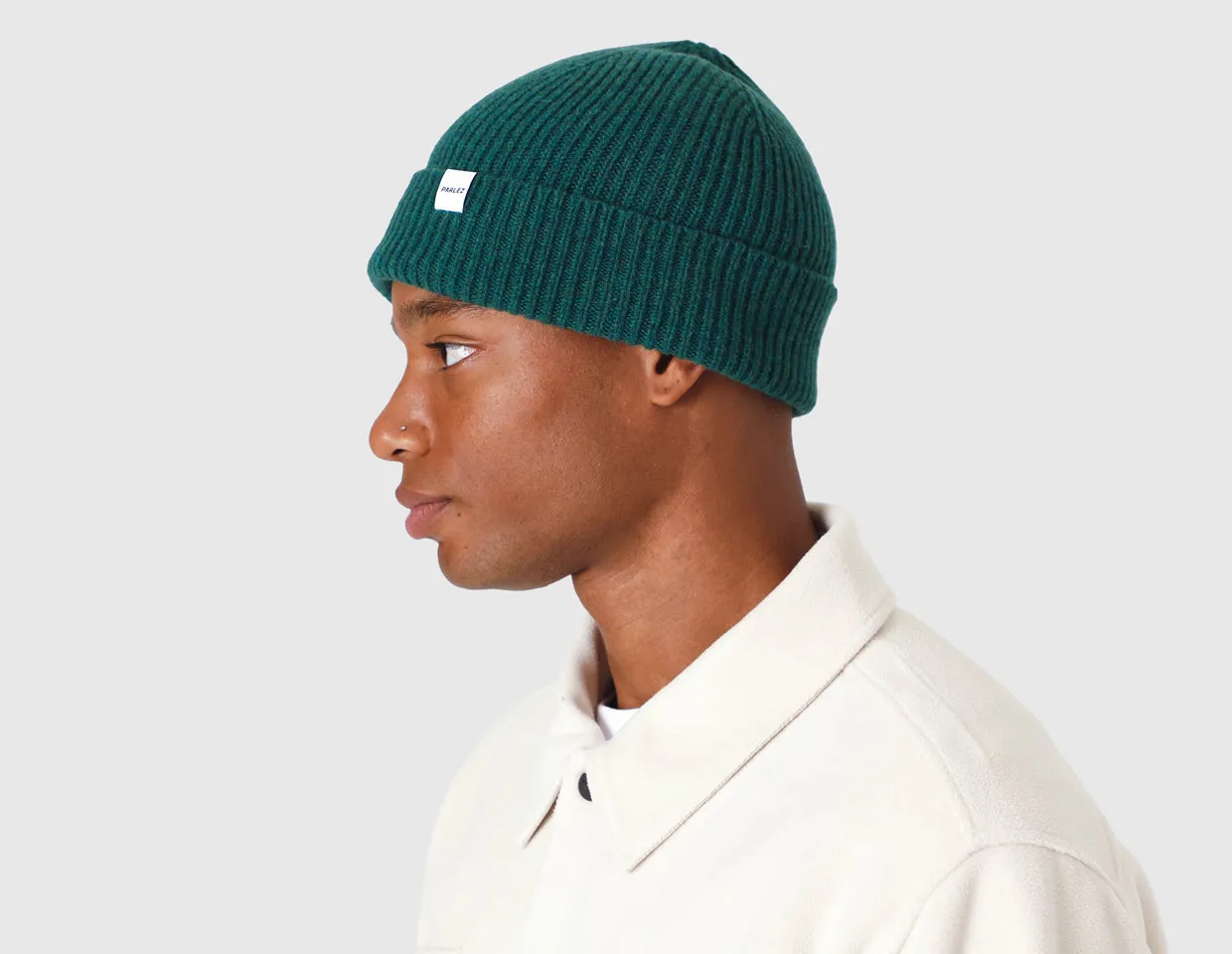 Parlez Cooke Heavy Knit Beanie / Deep Green