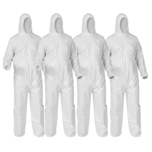 POLYPRO WHITE COVERALL GARMENTS SUIT