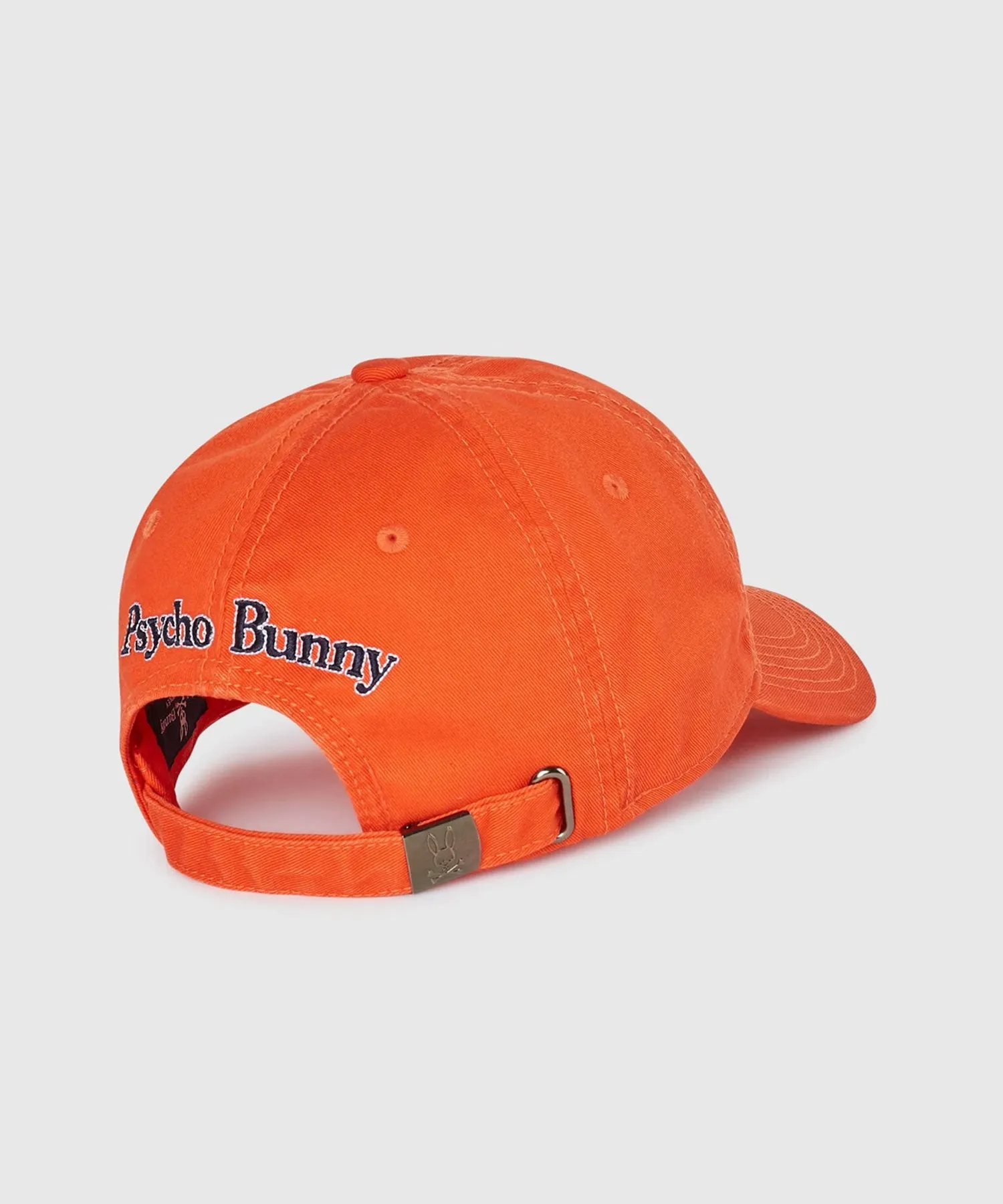 Psycho Bunny Men's Sunbleached Cap - Orange