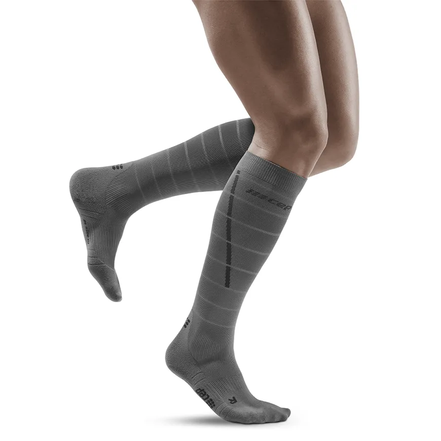 Reflective Tall Compression Socks, Men