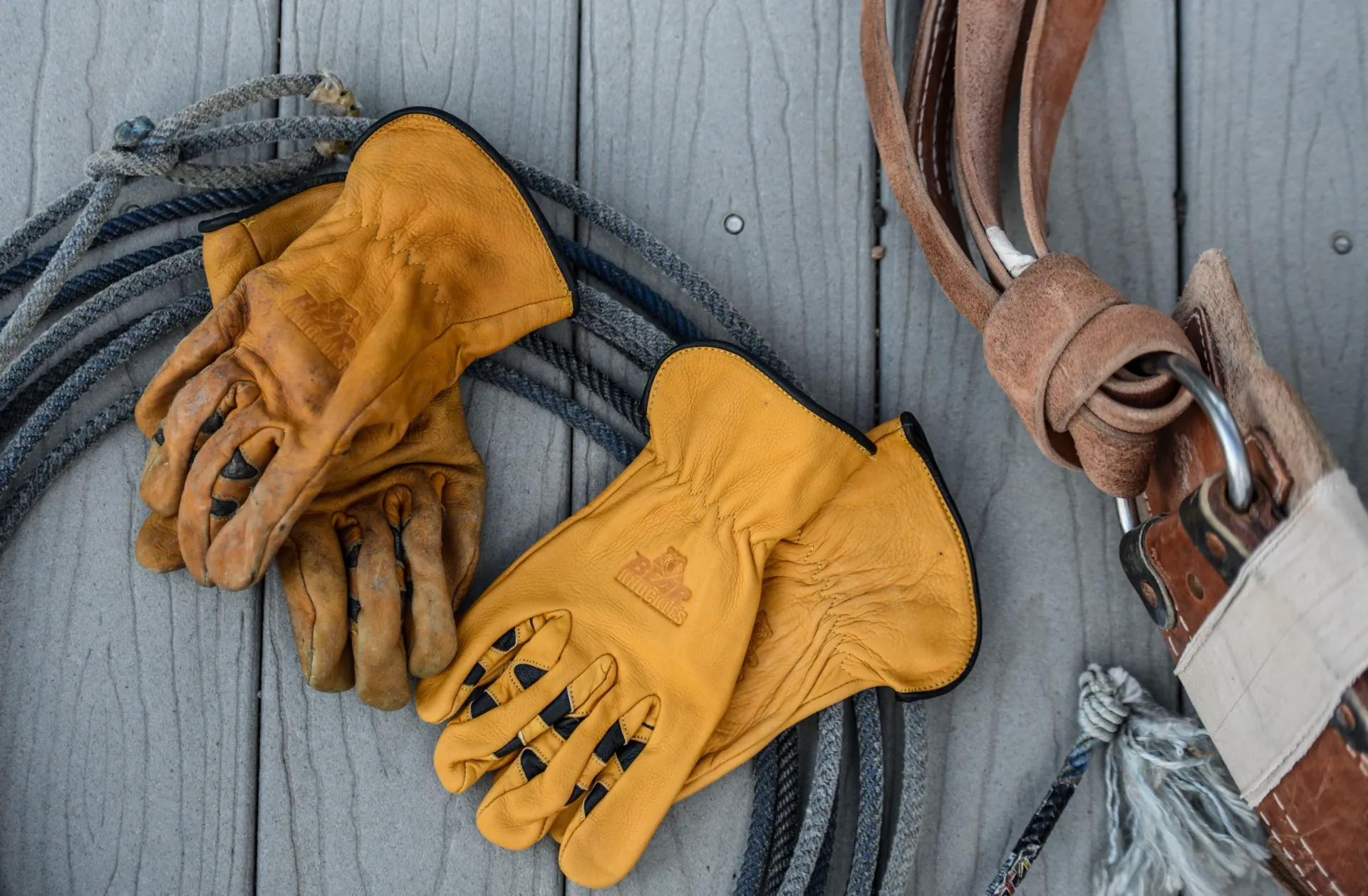 Regular Duty Leather Cowhide Driver Gloves - D351