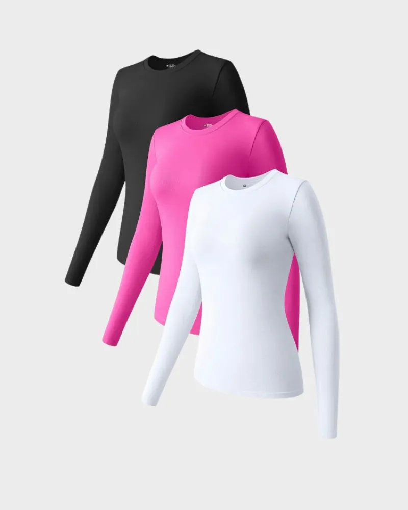 SheCurve® Long Sleeve Shaper Tee Shirts