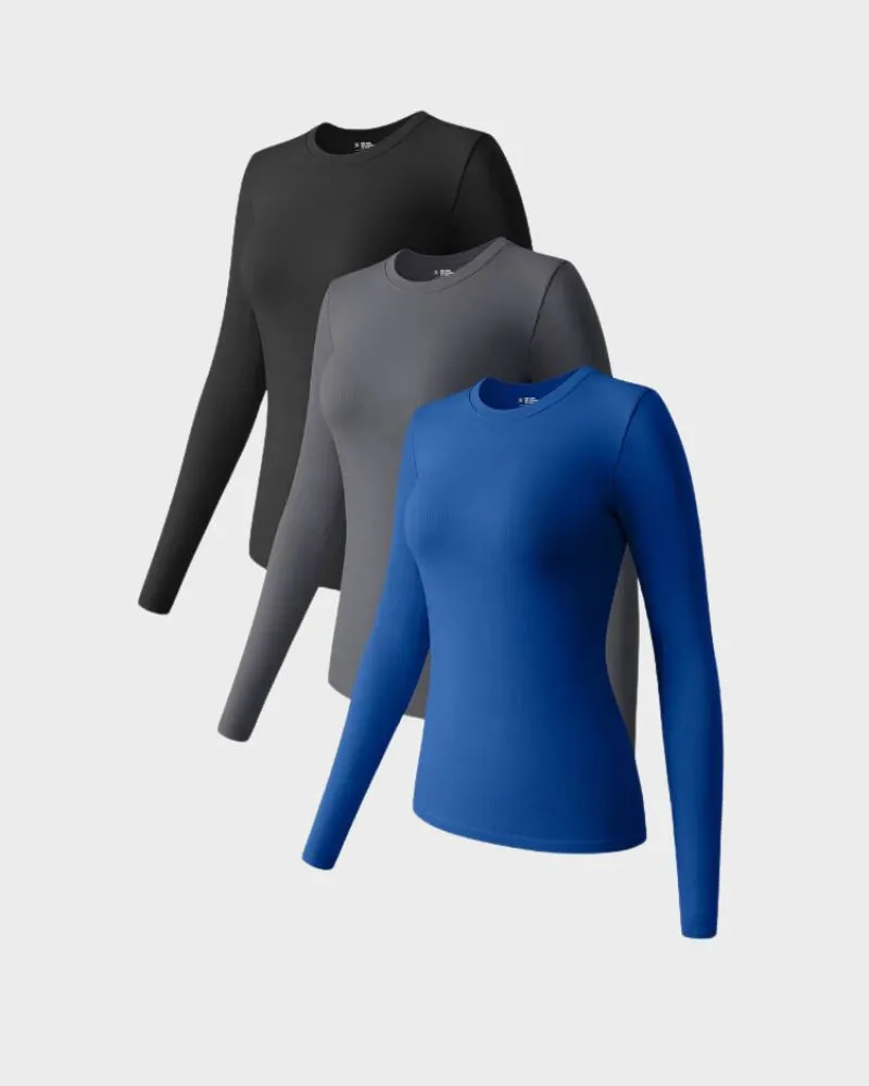 SheCurve® Long Sleeve Shaper Tee Shirts