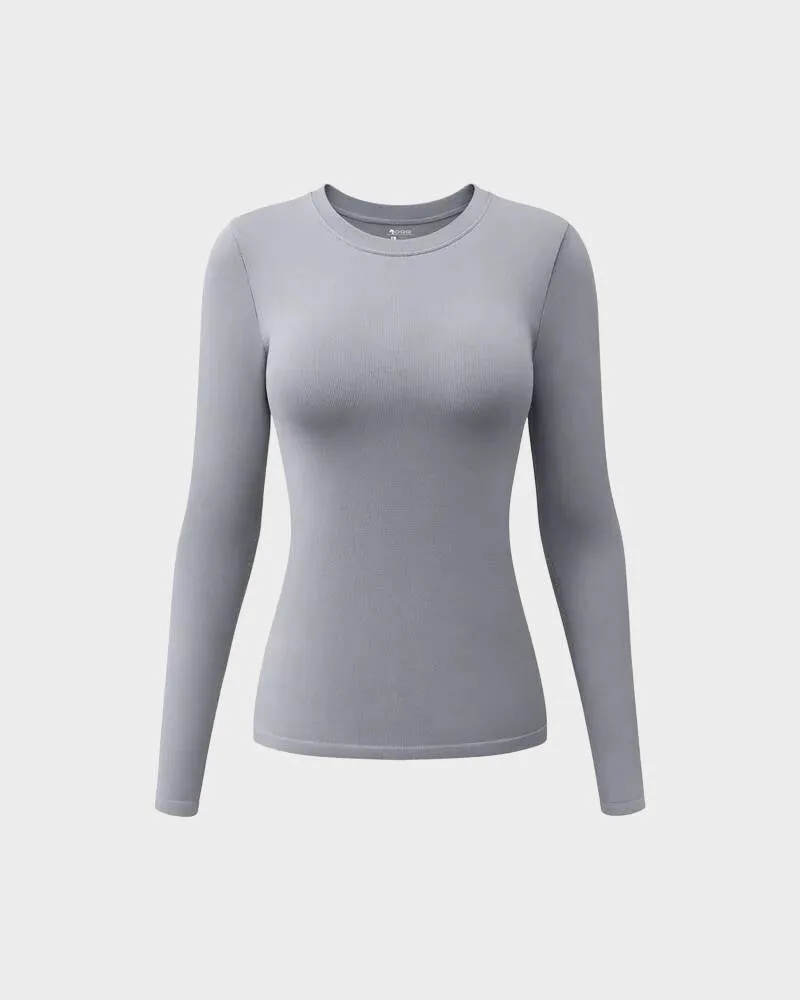 SheCurve® Long Sleeve Shaper Tee Shirts