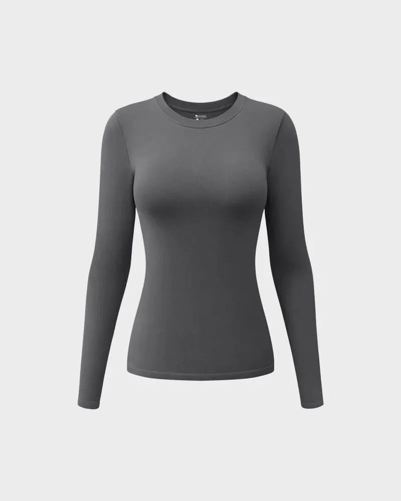 SheCurve® Long Sleeve Shaper Tee Shirts