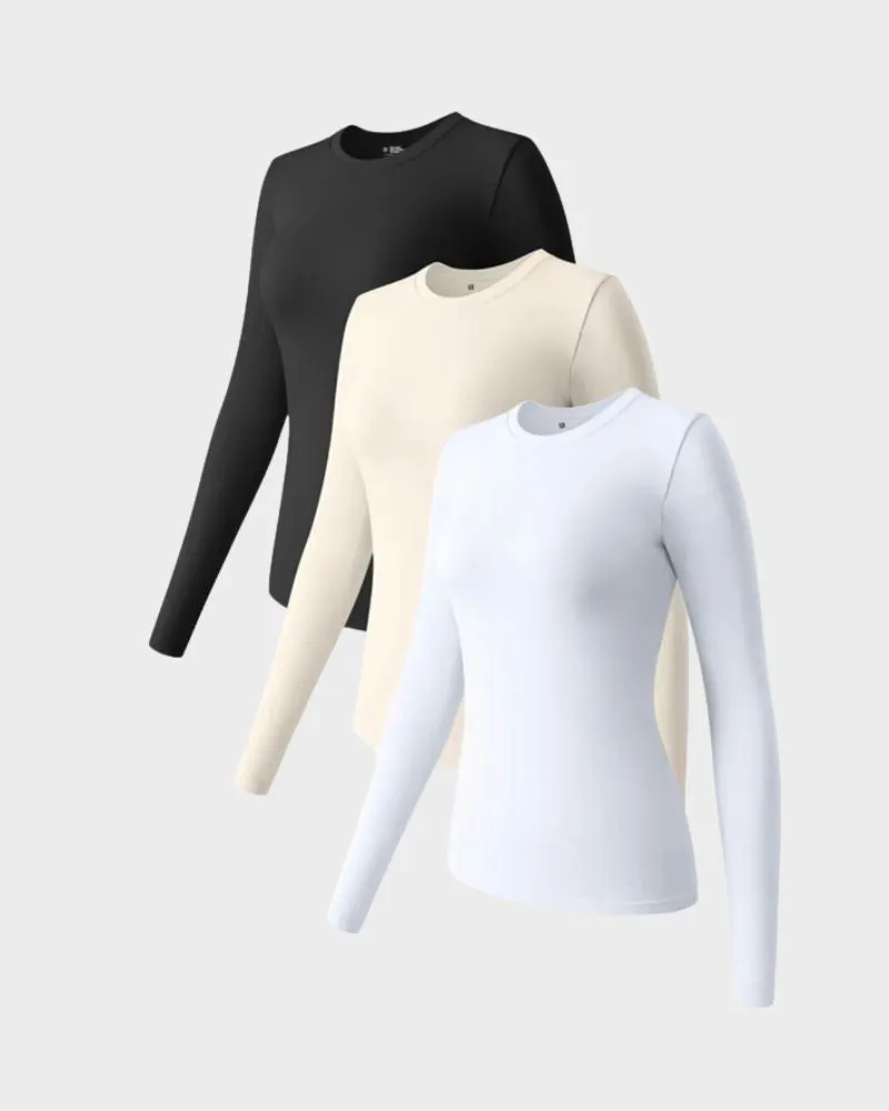 SheCurve® Long Sleeve Shaper Tee Shirts