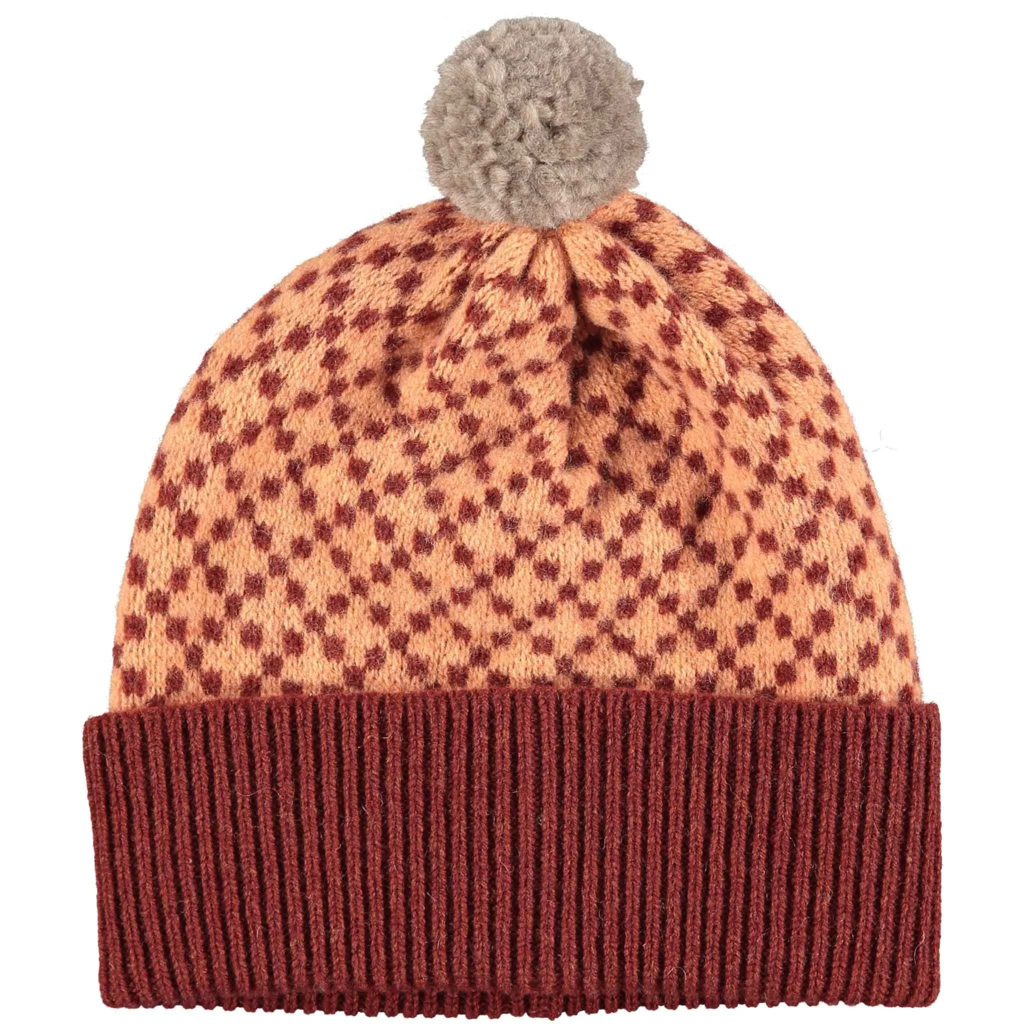 Sienna Cross Lambswool Bobble Hat