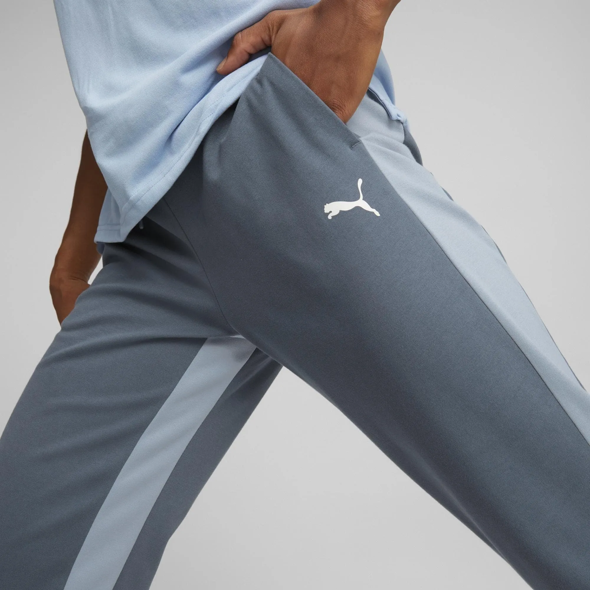 Solid Women Blue Track Pants