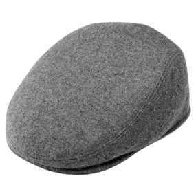 STATUS Canva Flat Grey Cap