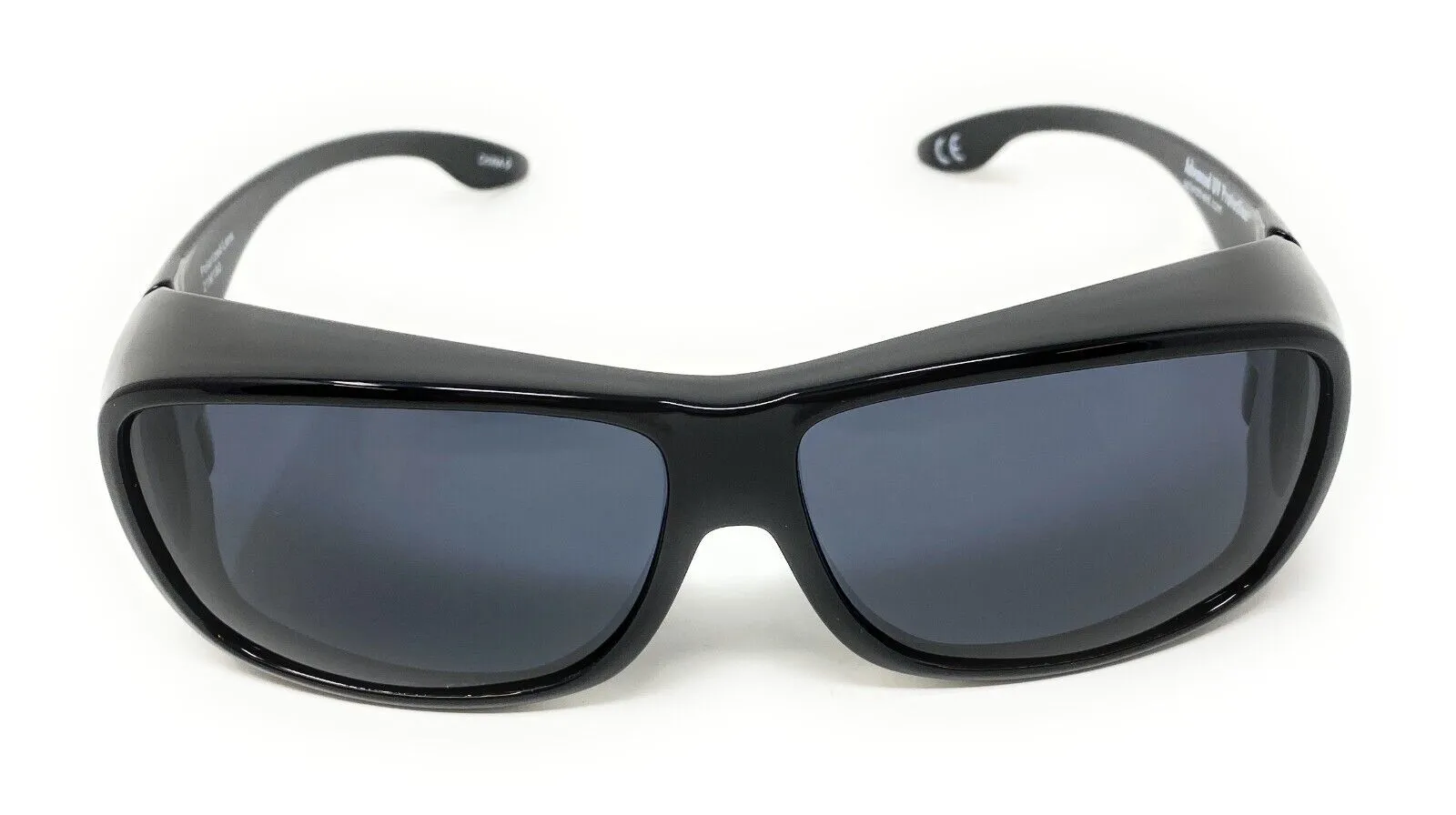 Sunglasses Polarised Optical Covers for Over Spectacles BLACK 574