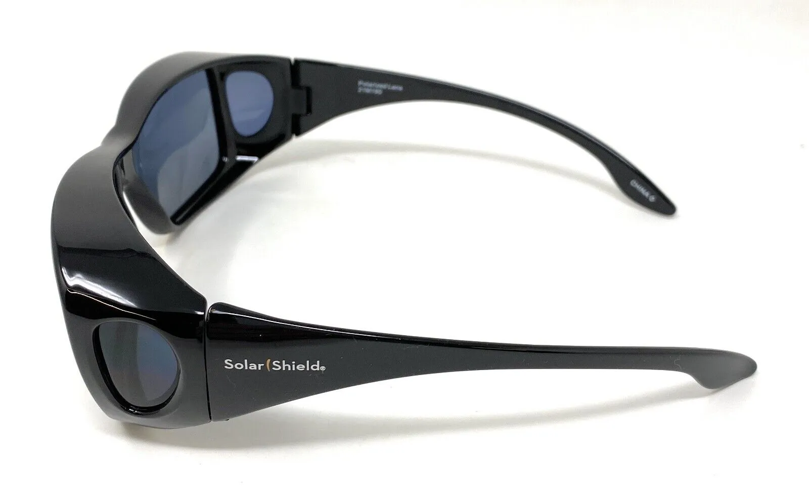 Sunglasses Polarised Optical Covers for Over Spectacles BLACK 574