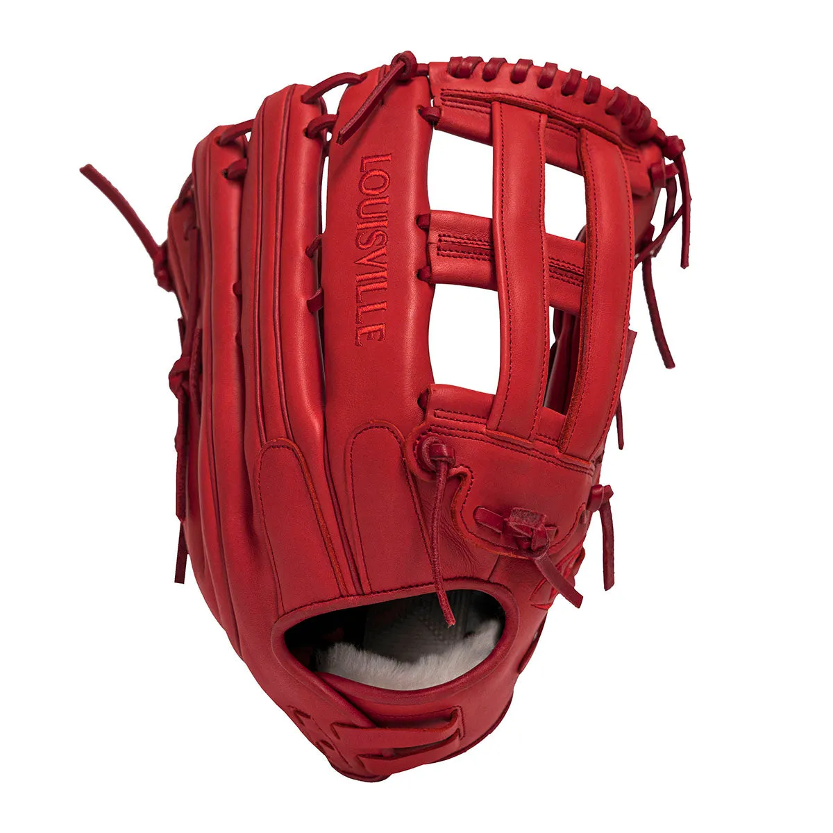 Super Z Stealth Series Slowpitch Fielding Glove 23 - Red