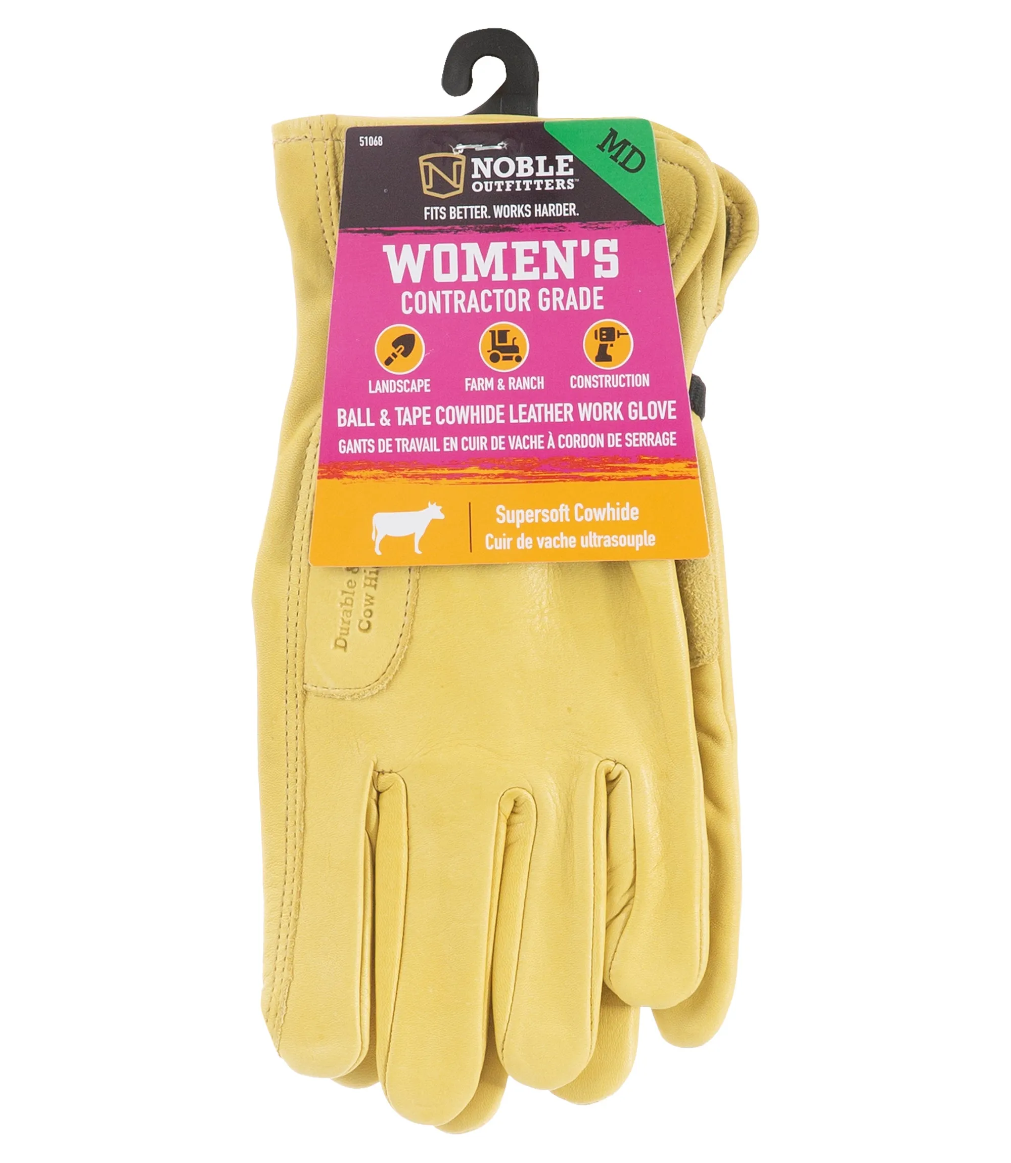 Women's Cowhide Ball & Tape Glove