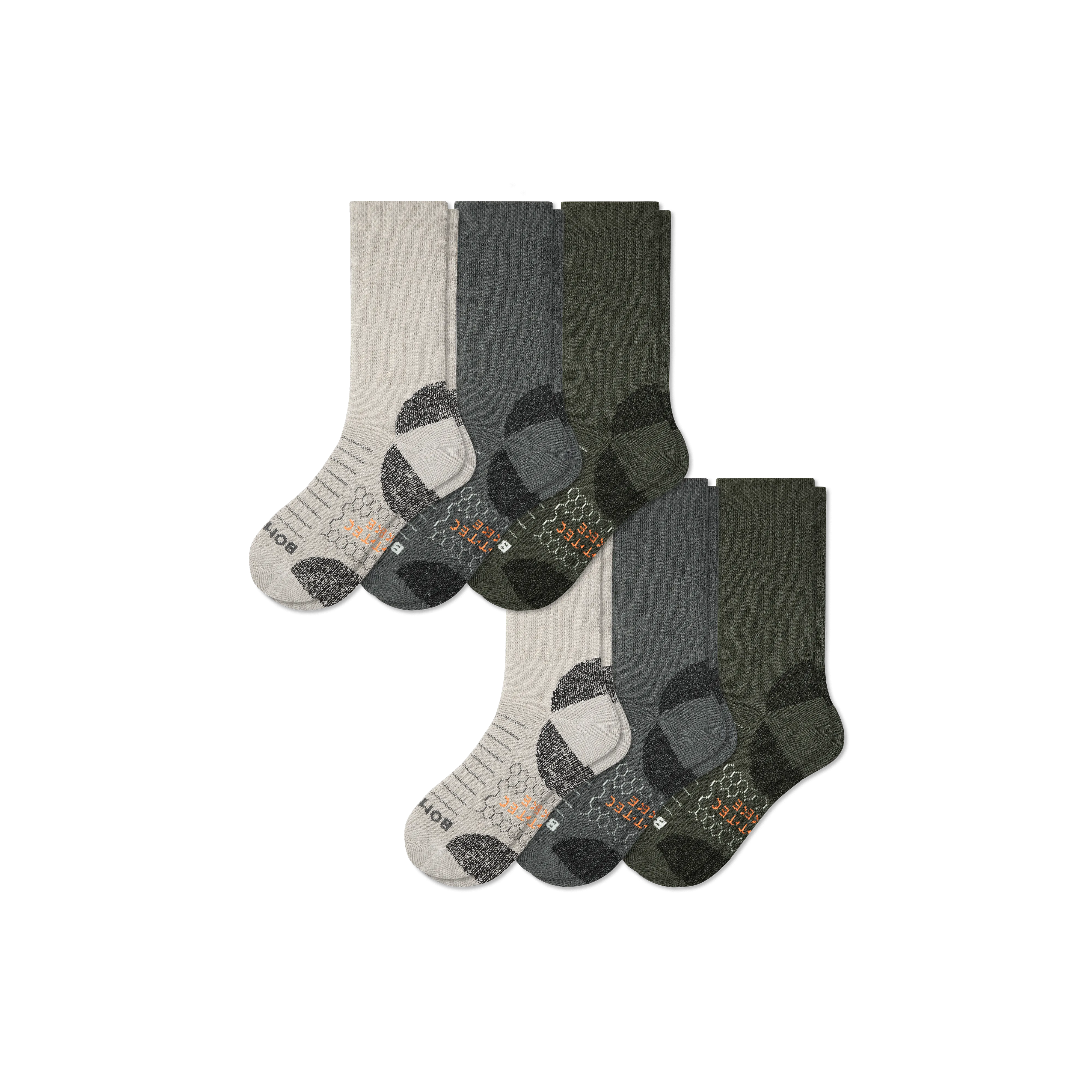 Women's Hiking Calf Sock 6-Pack