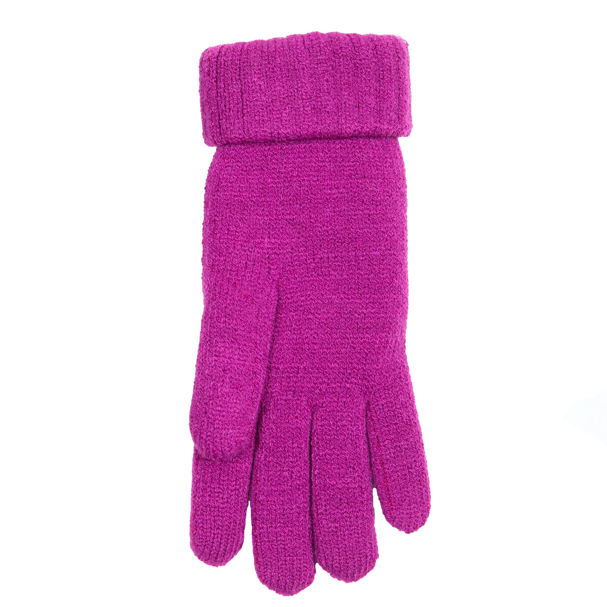 Women’s Ribbed Knit Gloves