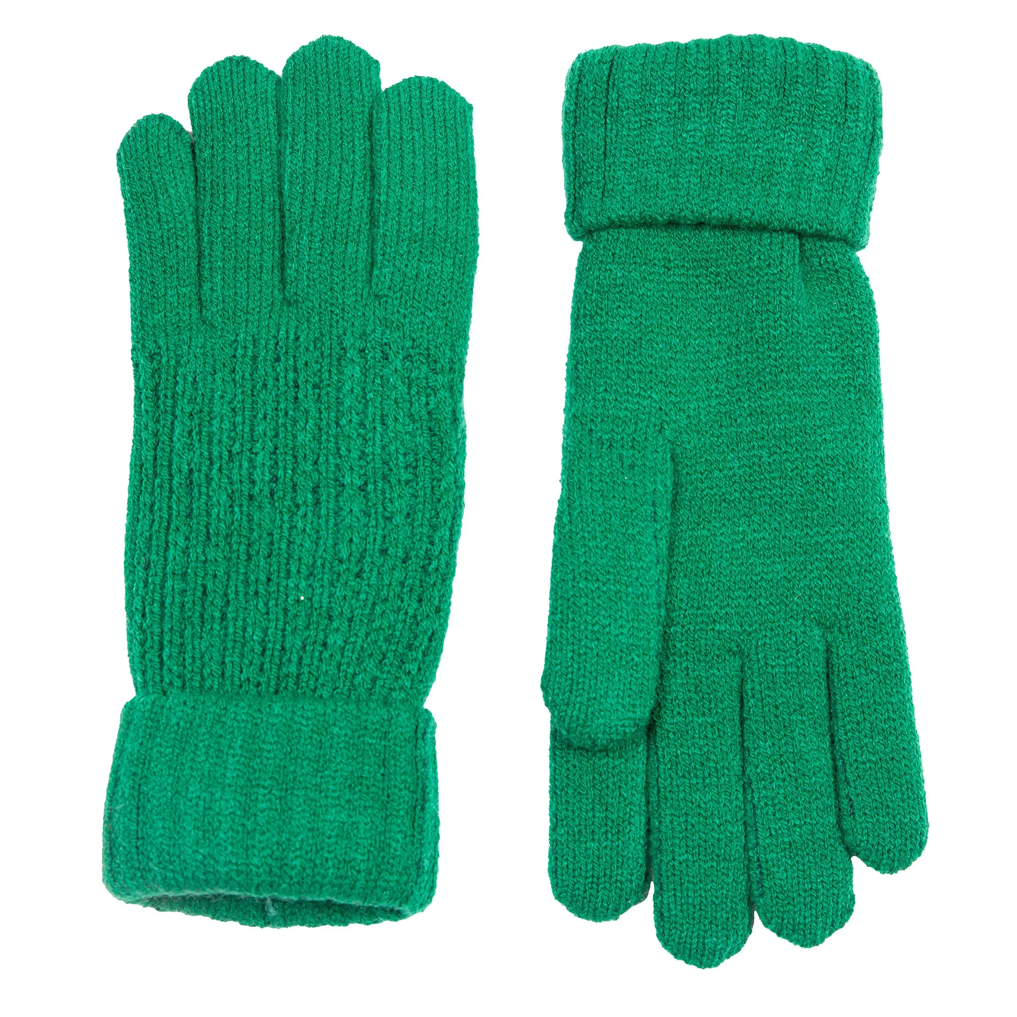 Women’s Ribbed Knit Gloves