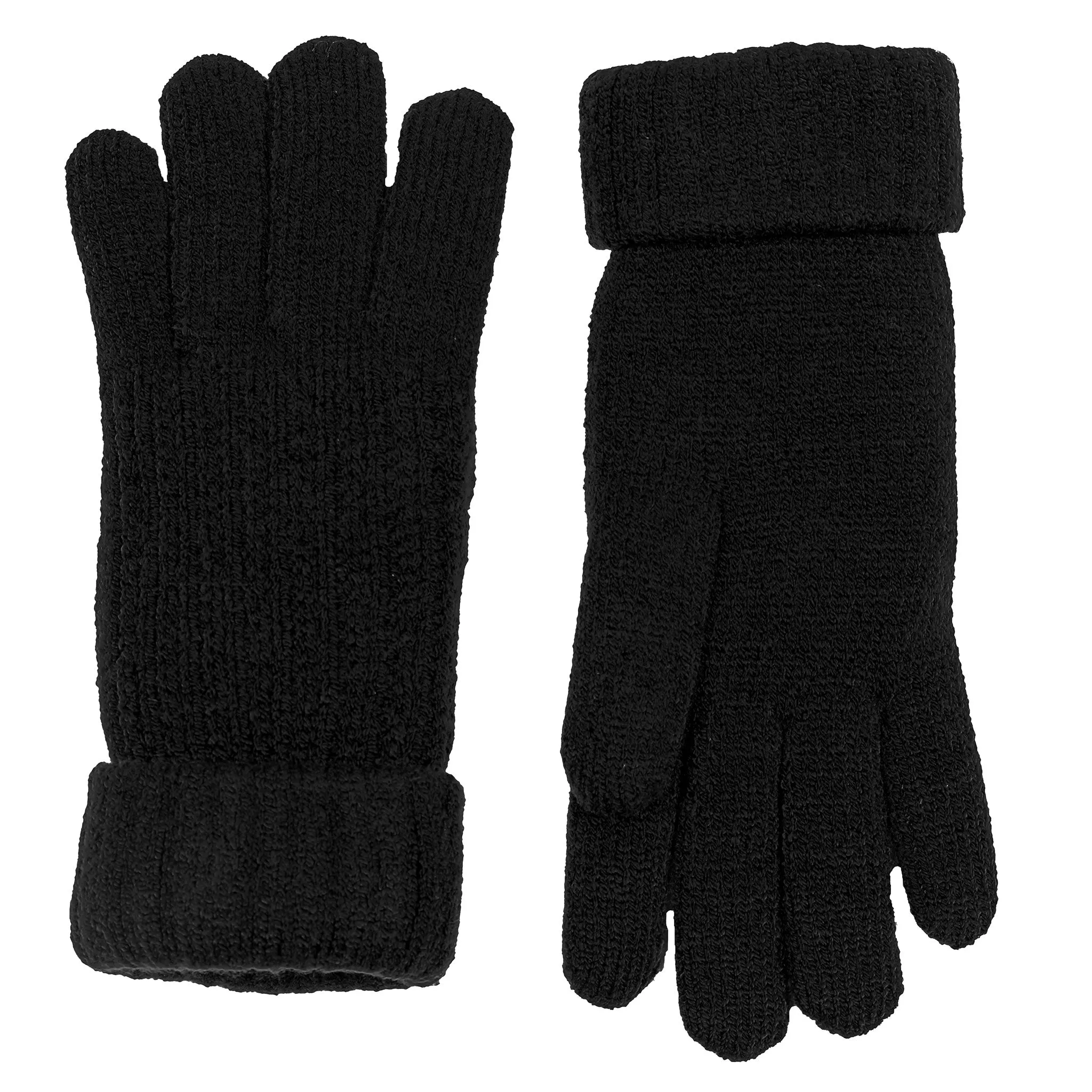 Women’s Ribbed Knit Gloves