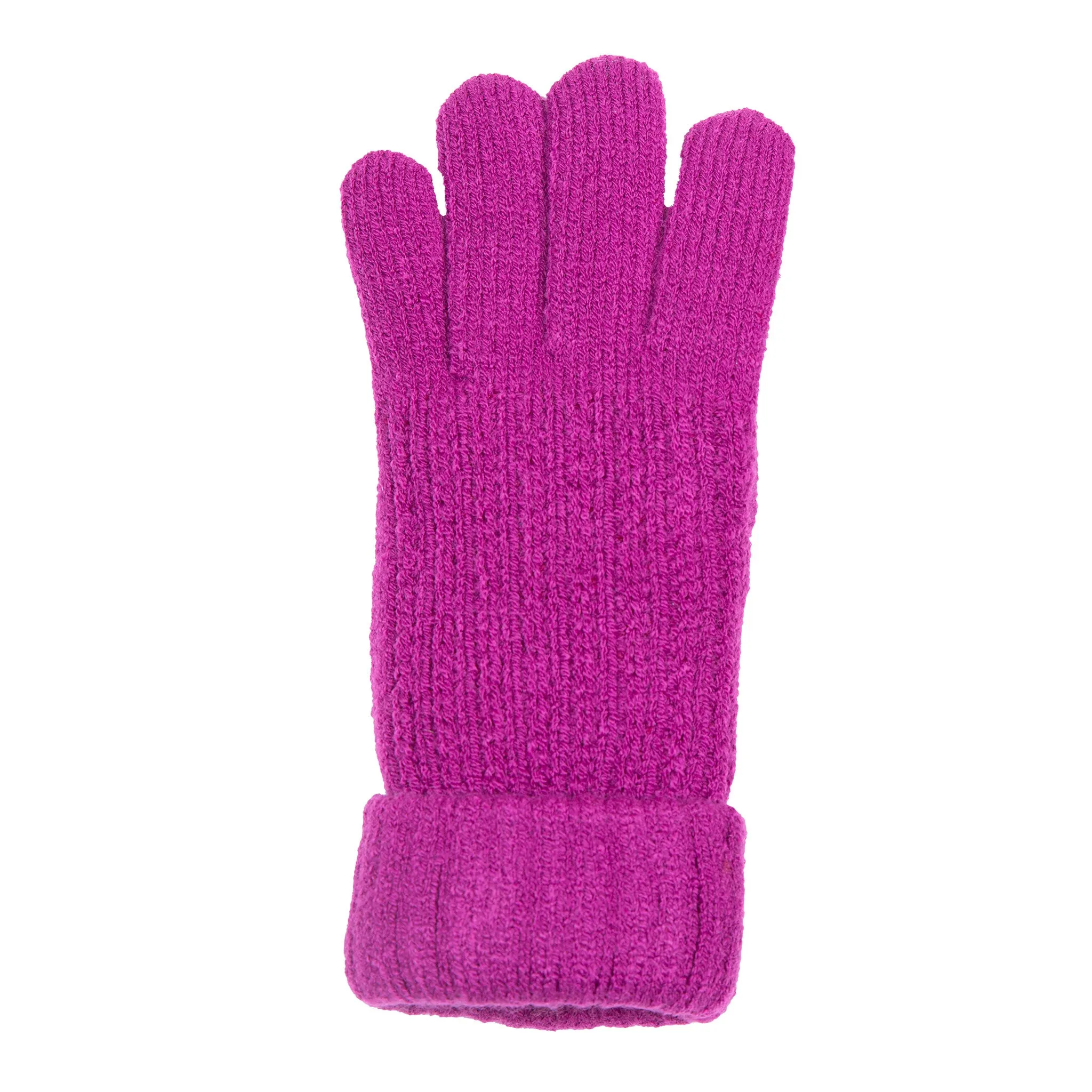 Women’s Ribbed Knit Gloves