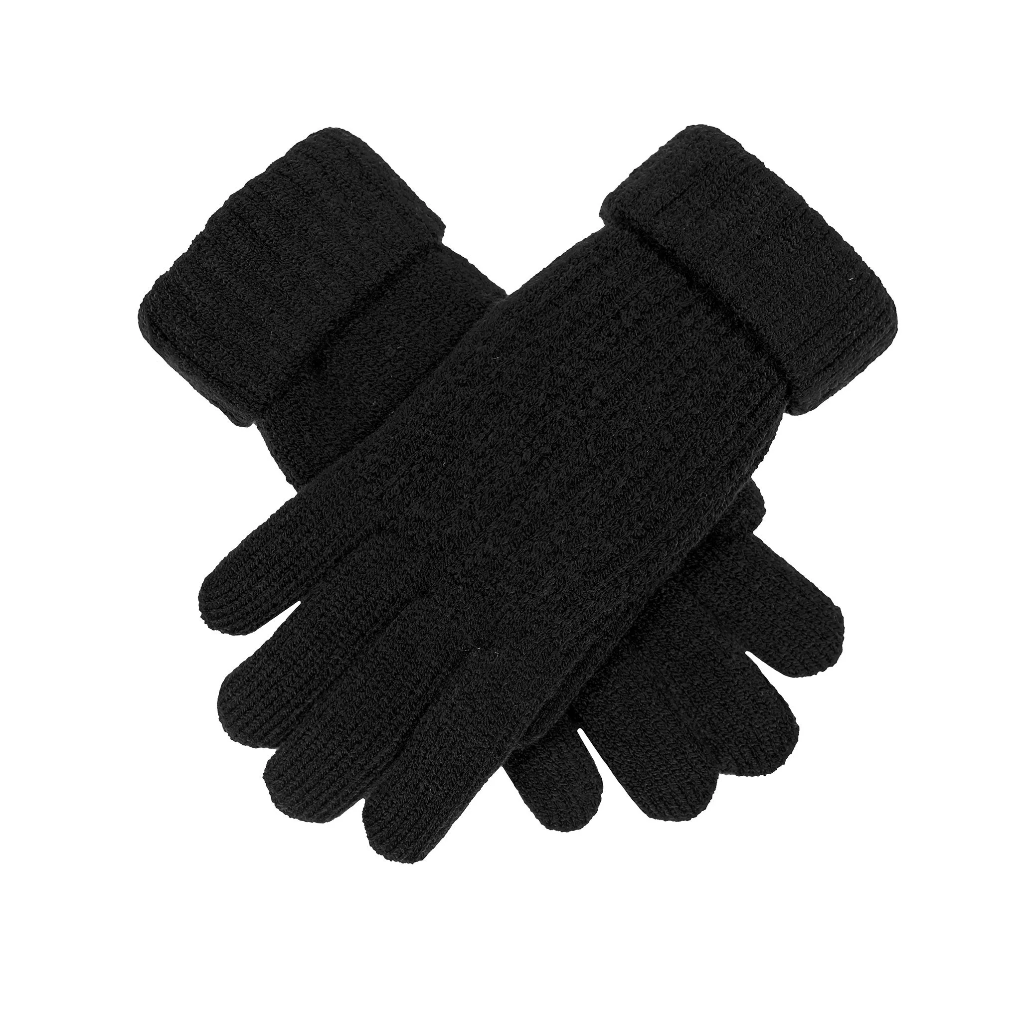 Women’s Ribbed Knit Gloves