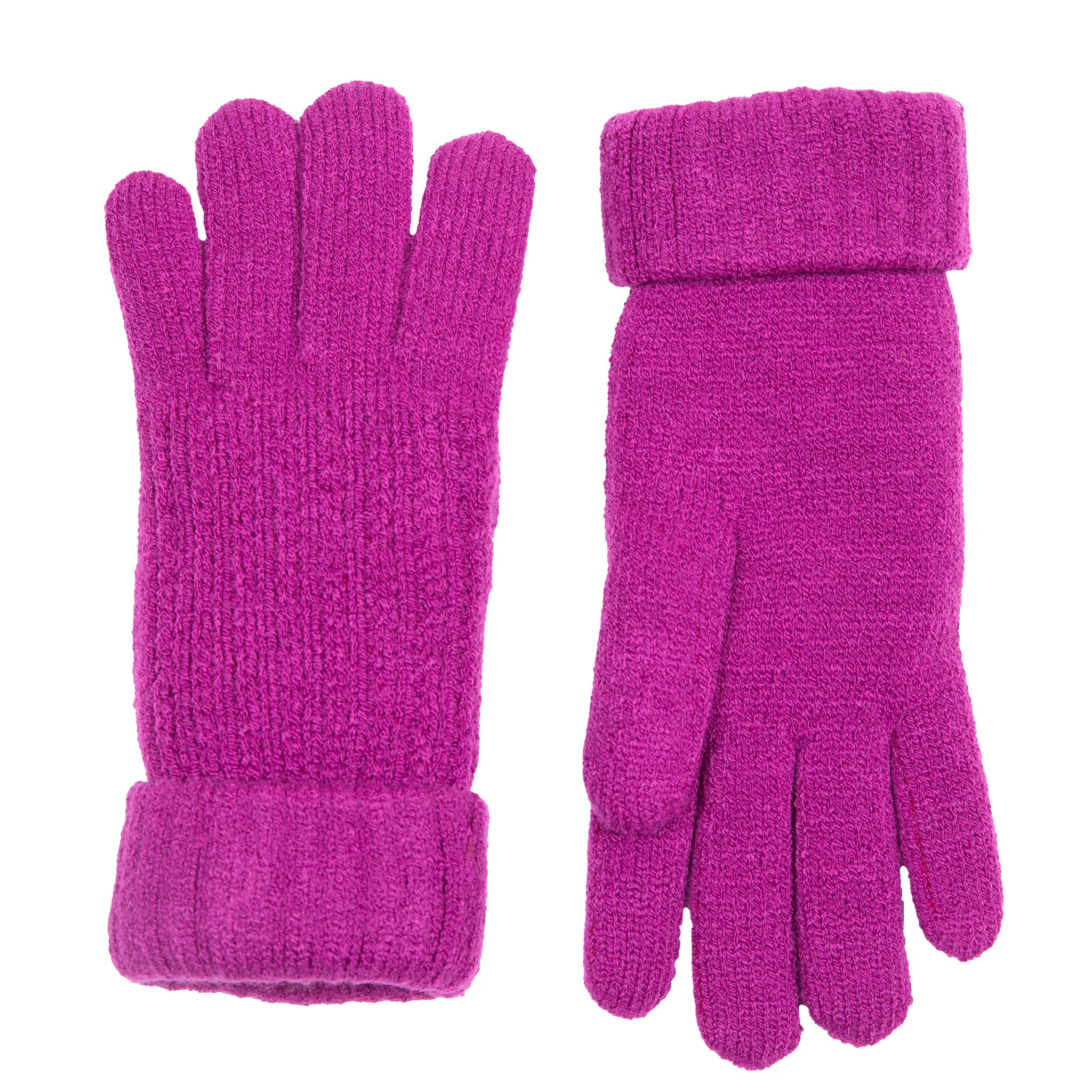 Women’s Ribbed Knit Gloves