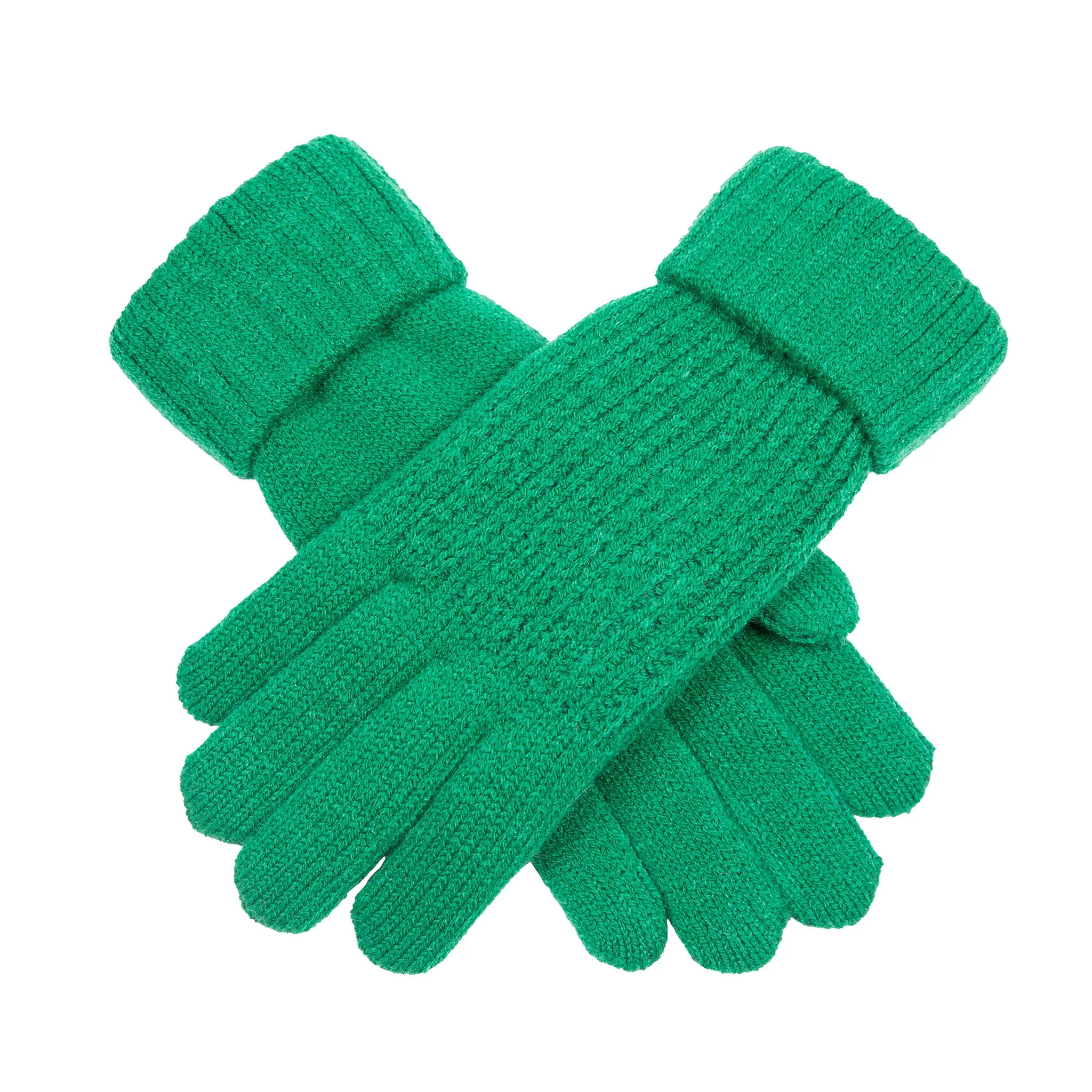 Women’s Ribbed Knit Gloves