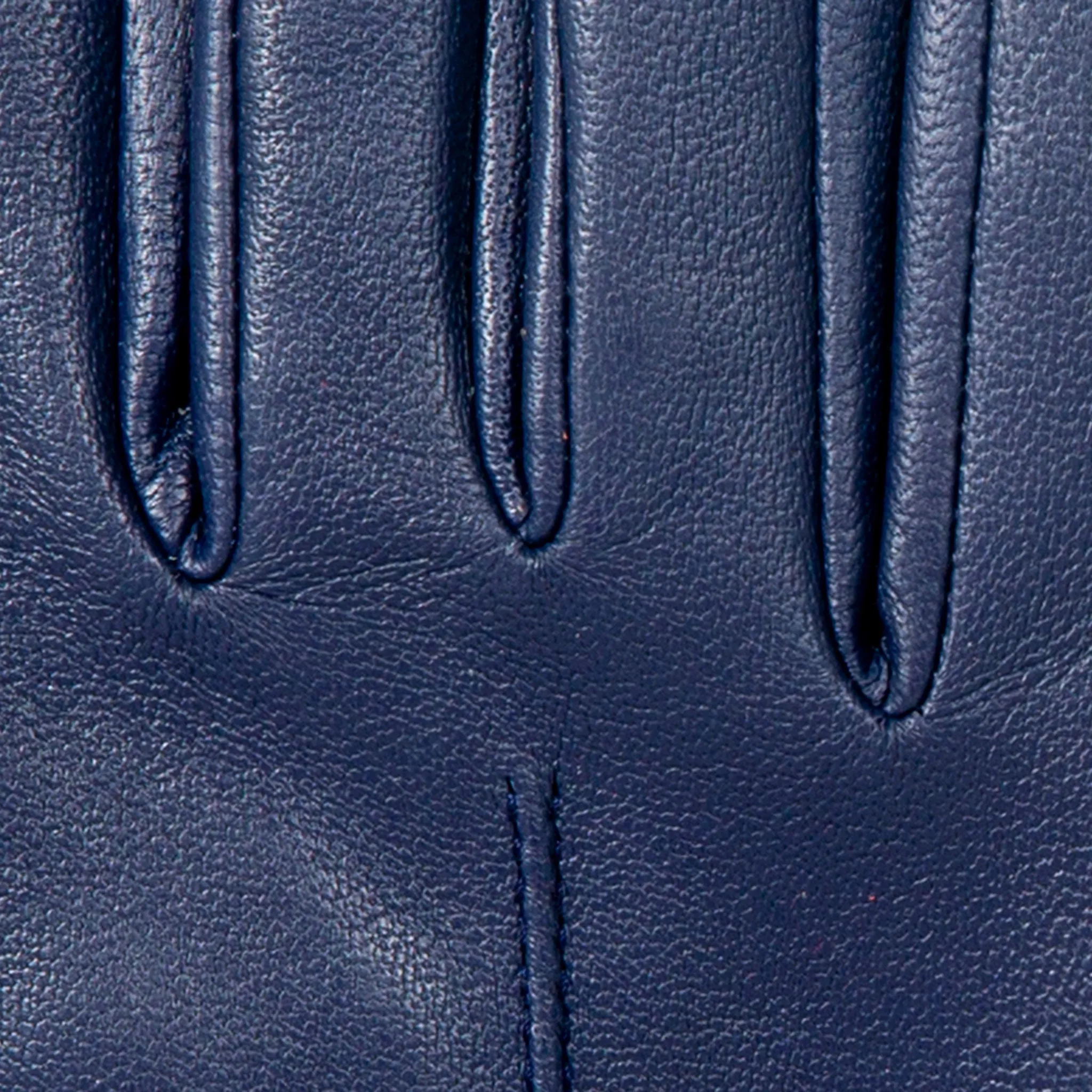 Women's Single-Point Lined Leather Gloves