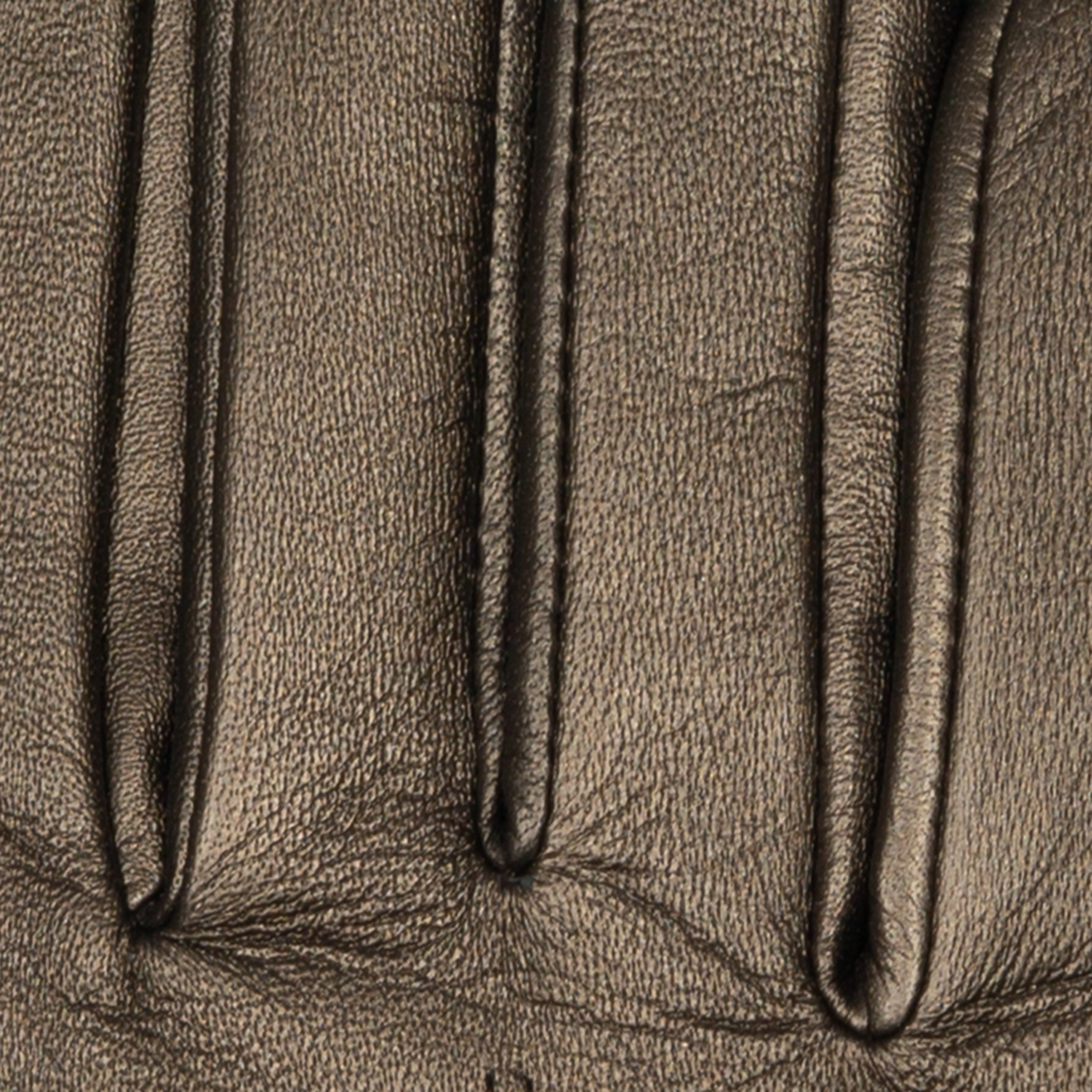 Women's Single-Point Lined Leather Gloves