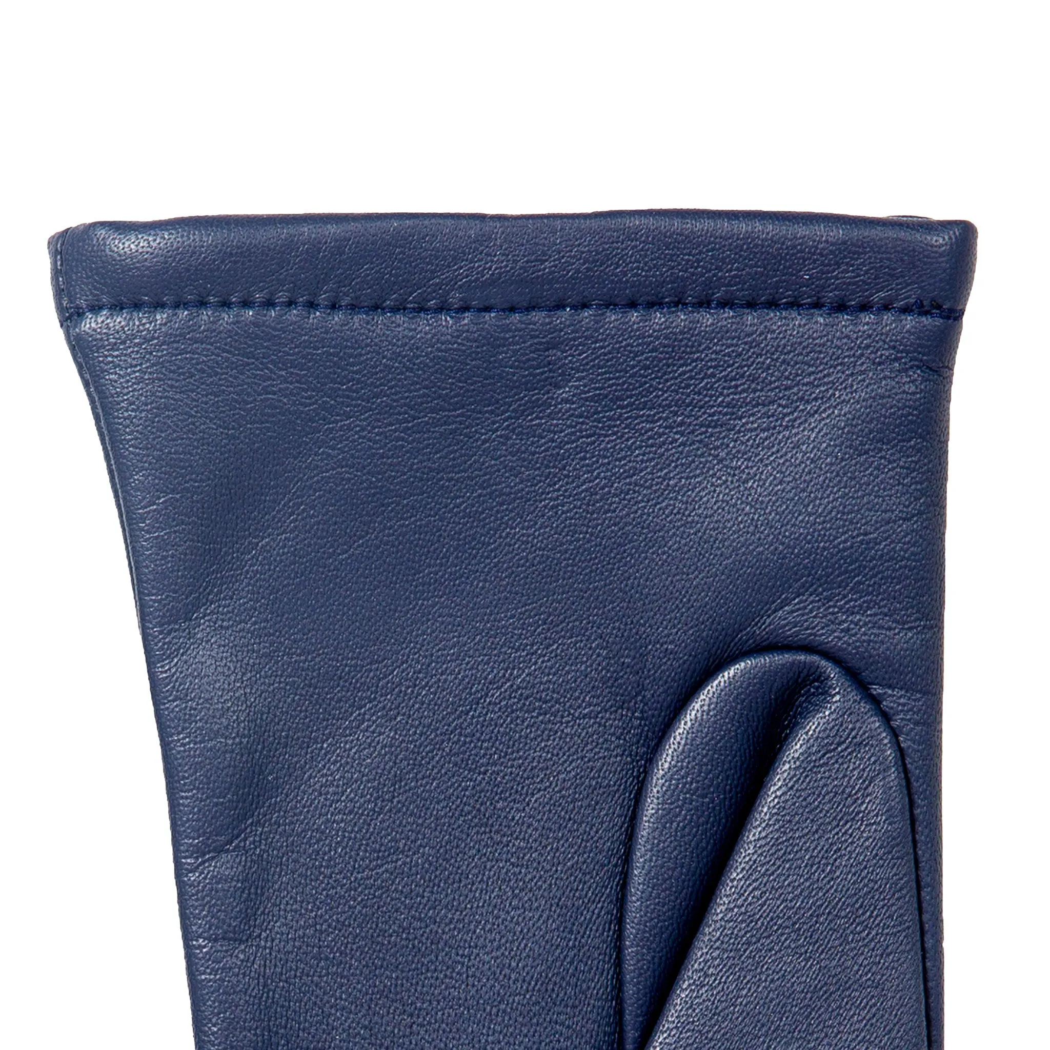 Women's Single-Point Lined Leather Gloves