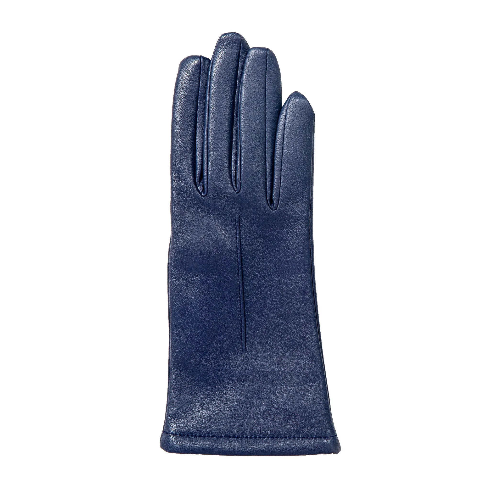 Women's Single-Point Lined Leather Gloves