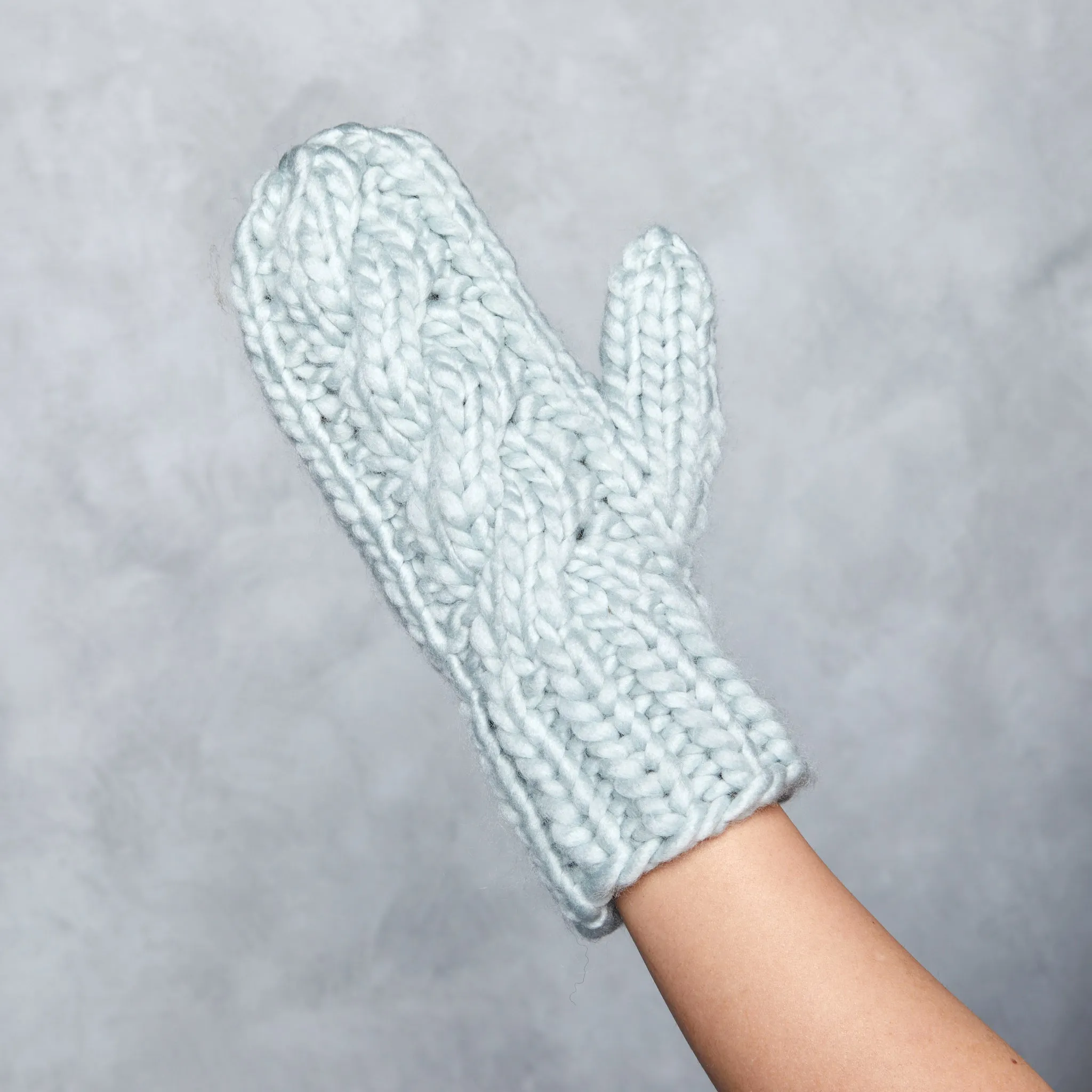 Wool Knitted Mittens